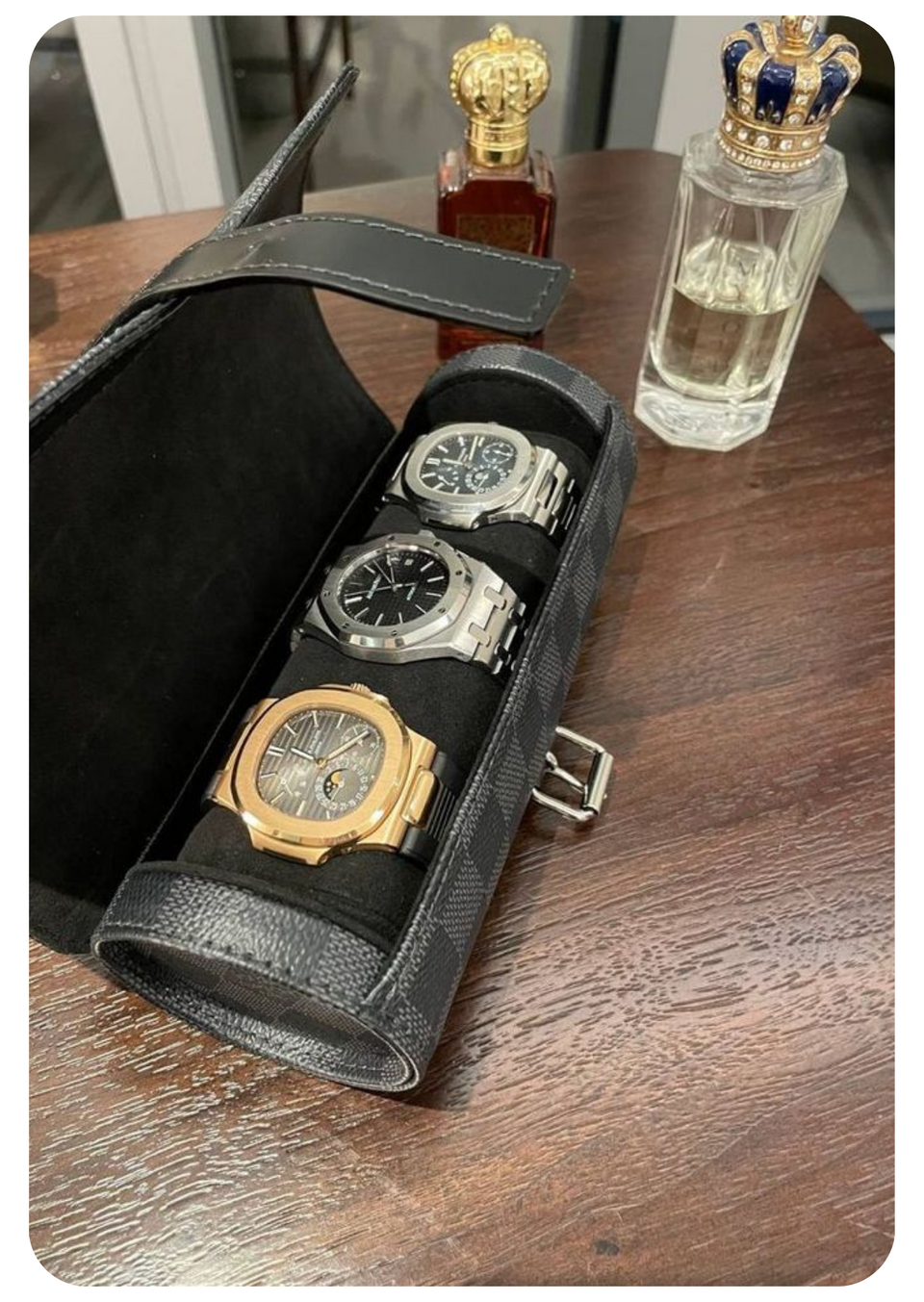 étui de luxe à montres