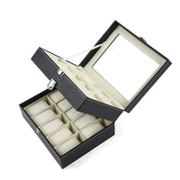 Thumbnail for Boîte 20 montres - Cuir - Coffret à montres | Le Coffret à Montres