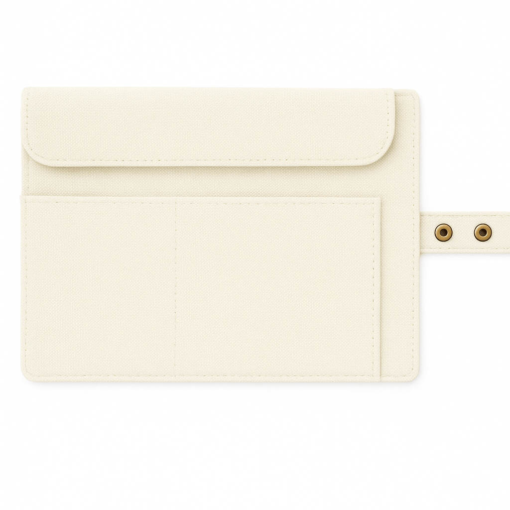 Étui montre pour grand voyageur, toile robuste, format compact